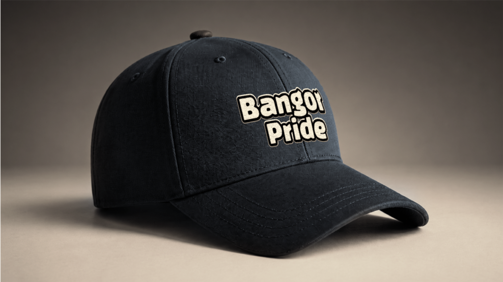 photo of a Bangor pride hat