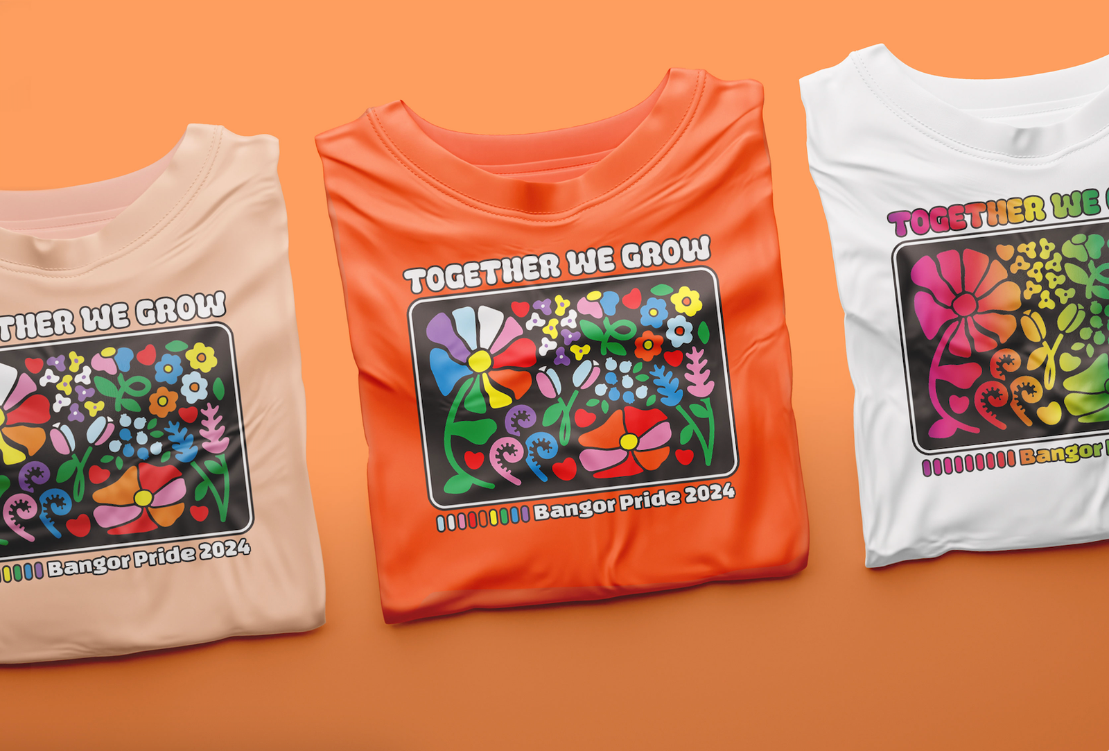 Bangor Pride 2024 shirts