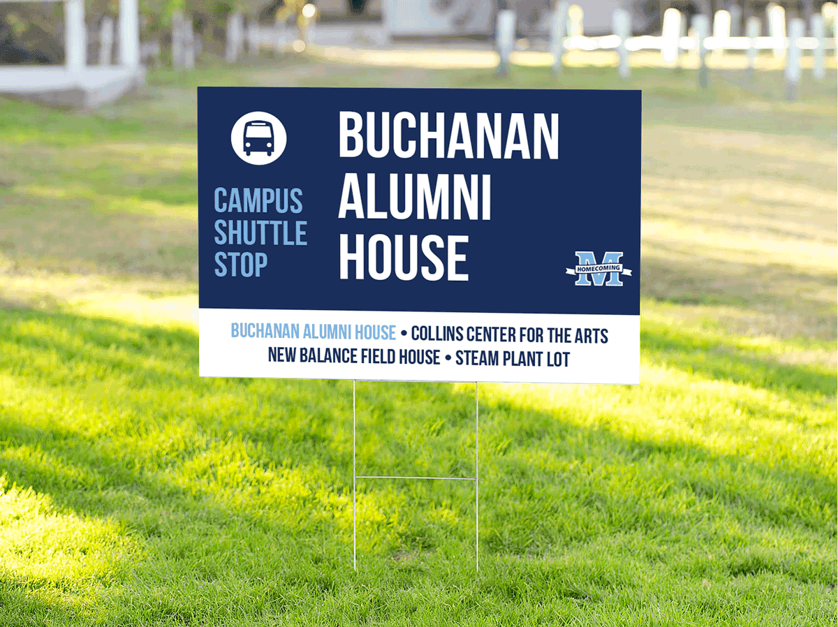 Maine Virtual Homecoming sign