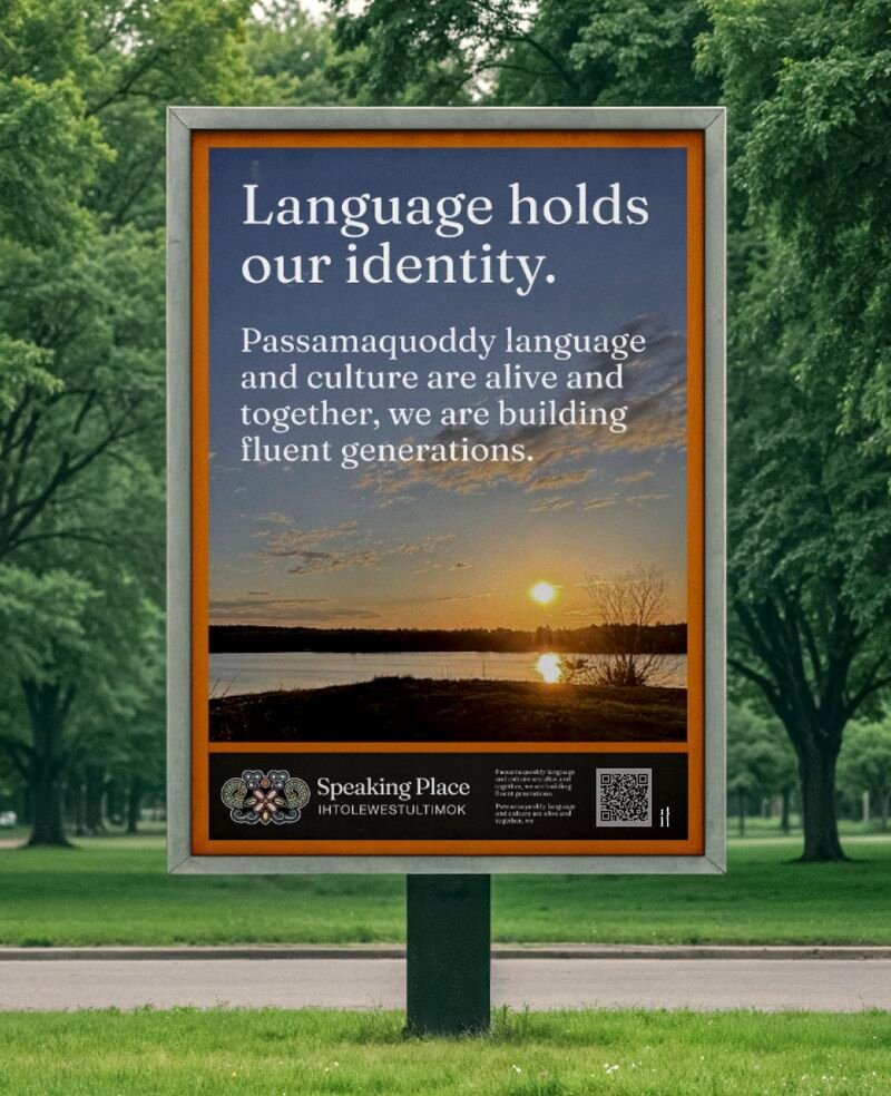 Speaking Place billboard mockup