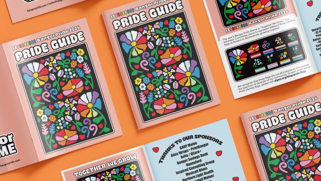 Bangor Pride 2024 booklets